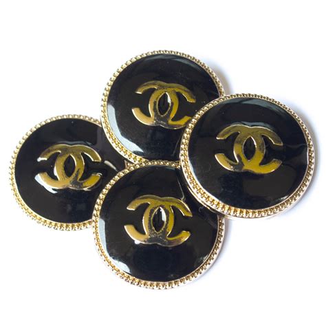 chanel buttons black|Chanel buttons wholesale.